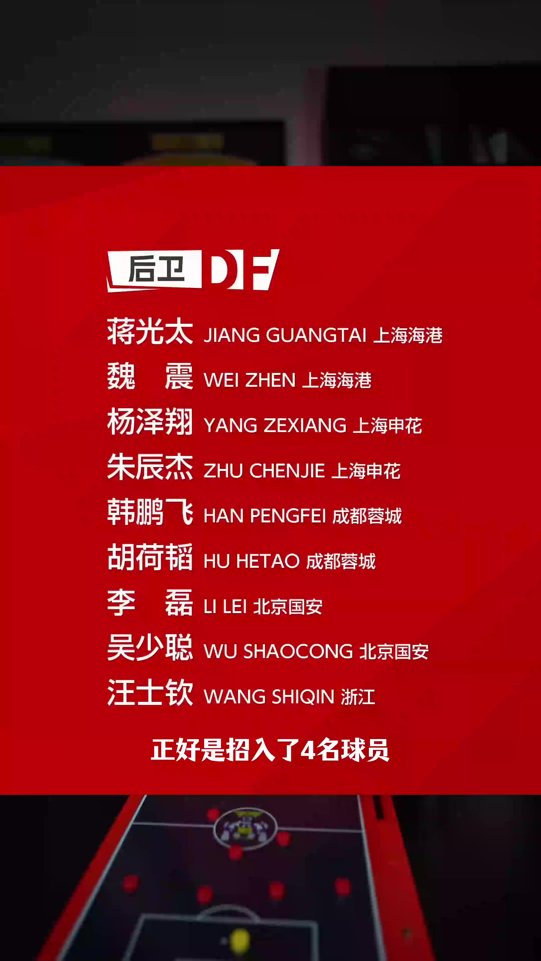 风云突变!成都蓉城官宣日队长鼓劲;世预赛版图或重绘;信心回归;身体对抗强度拉满的简单介绍 风云突变!成都蓉城官宣日队长鼓劲;世预赛版图或重绘;信心回归;身体对抗强度拉满的简单介绍